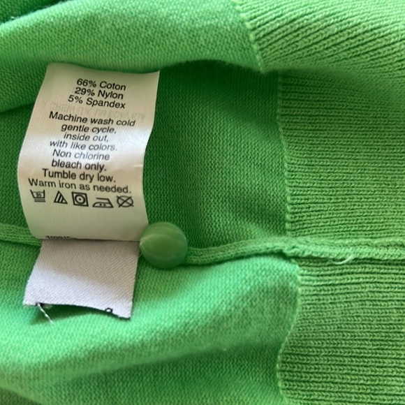 J. CREW WOMENS GREEN CARDIGAN - Picture 4 of 7
